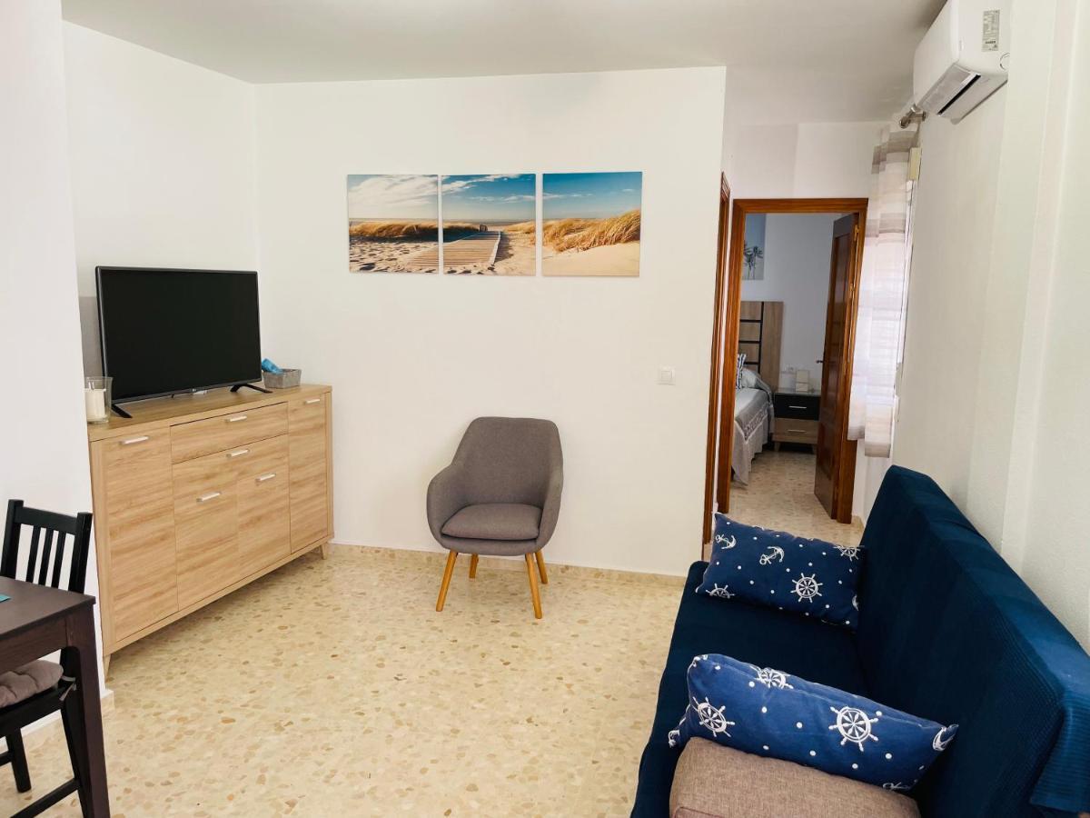 Апартаменти Apartamento Conil Centro Y Playa, Con Aire Acondicionado Y Wifi Коніль-де-ла-Фронтера Екстер'єр фото